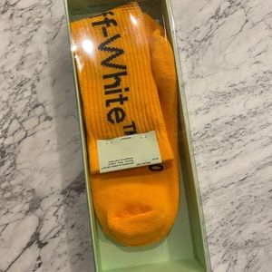 Off-White diagonals mid-length socks